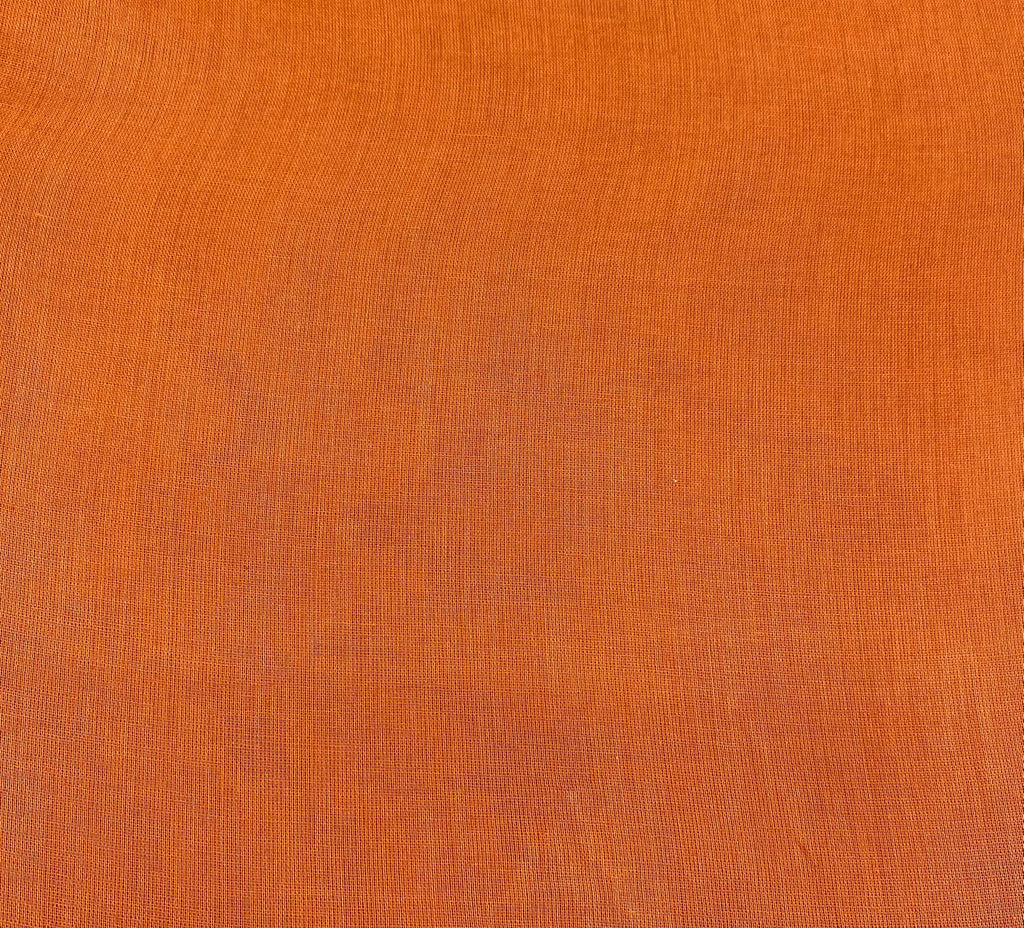 Rust Bloom Pleated Cotton Suit Set